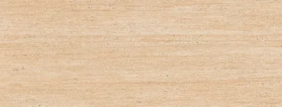 Плитка бежевая матовая вид 3 под травертин 1х59,6х150 см
