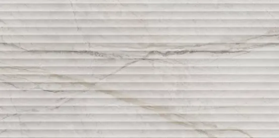 Керамогранит светло-серый глянцевый структура обрезной под мрамор 1х60х119,5 см