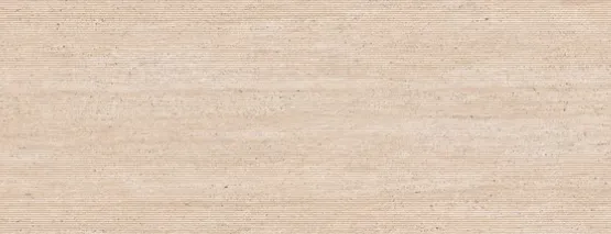 Плитка бежевая матовая вид 2 под травертин 1х59,6х150 см