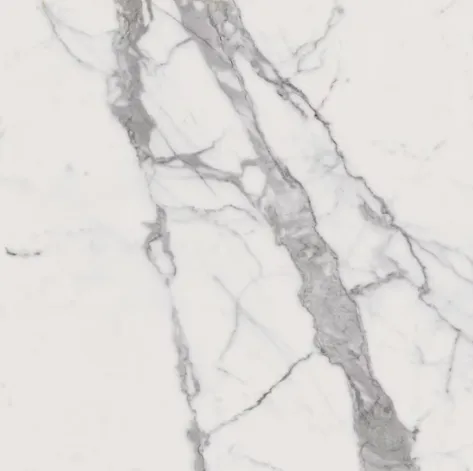 Керамогранит белый матовый вид 4 под мрамор 0,9х60х60 см