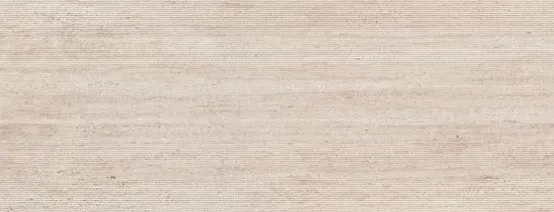Плитка бежевая матовая вид 6 под травертин 1х59,6х150 см