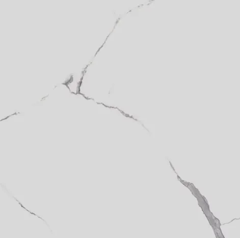 Керамогранит белый матовый обрезной под мрамор 0,9х80x80 см