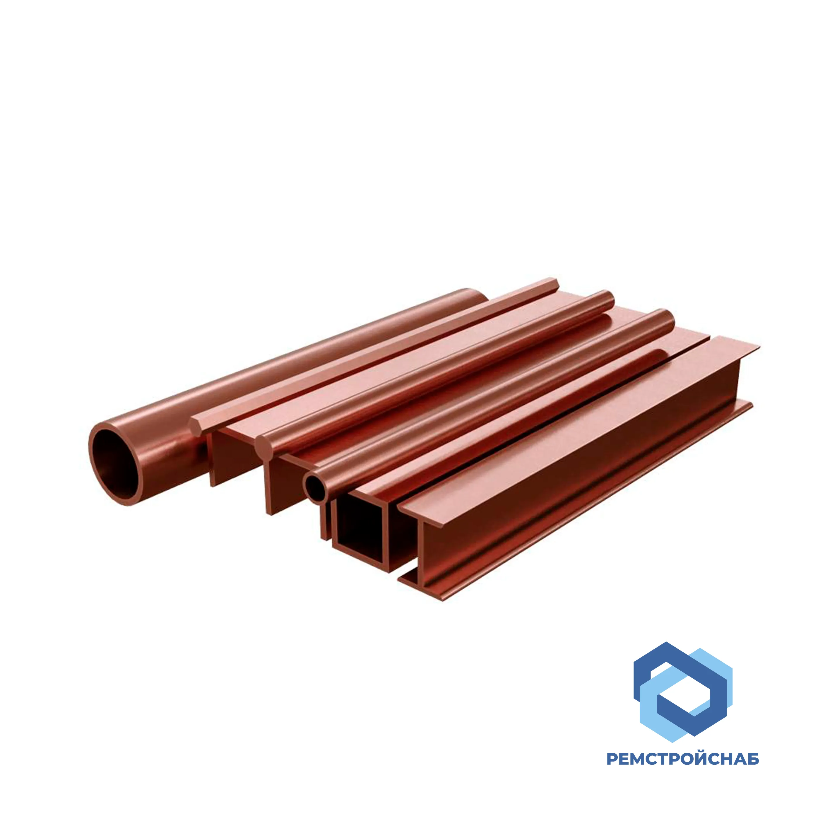 Медная профильная труба М0б 5x12.5x1.5 ГОСТ 16774-2015 прямоугольная для проводников обмоток холоднодеформированная