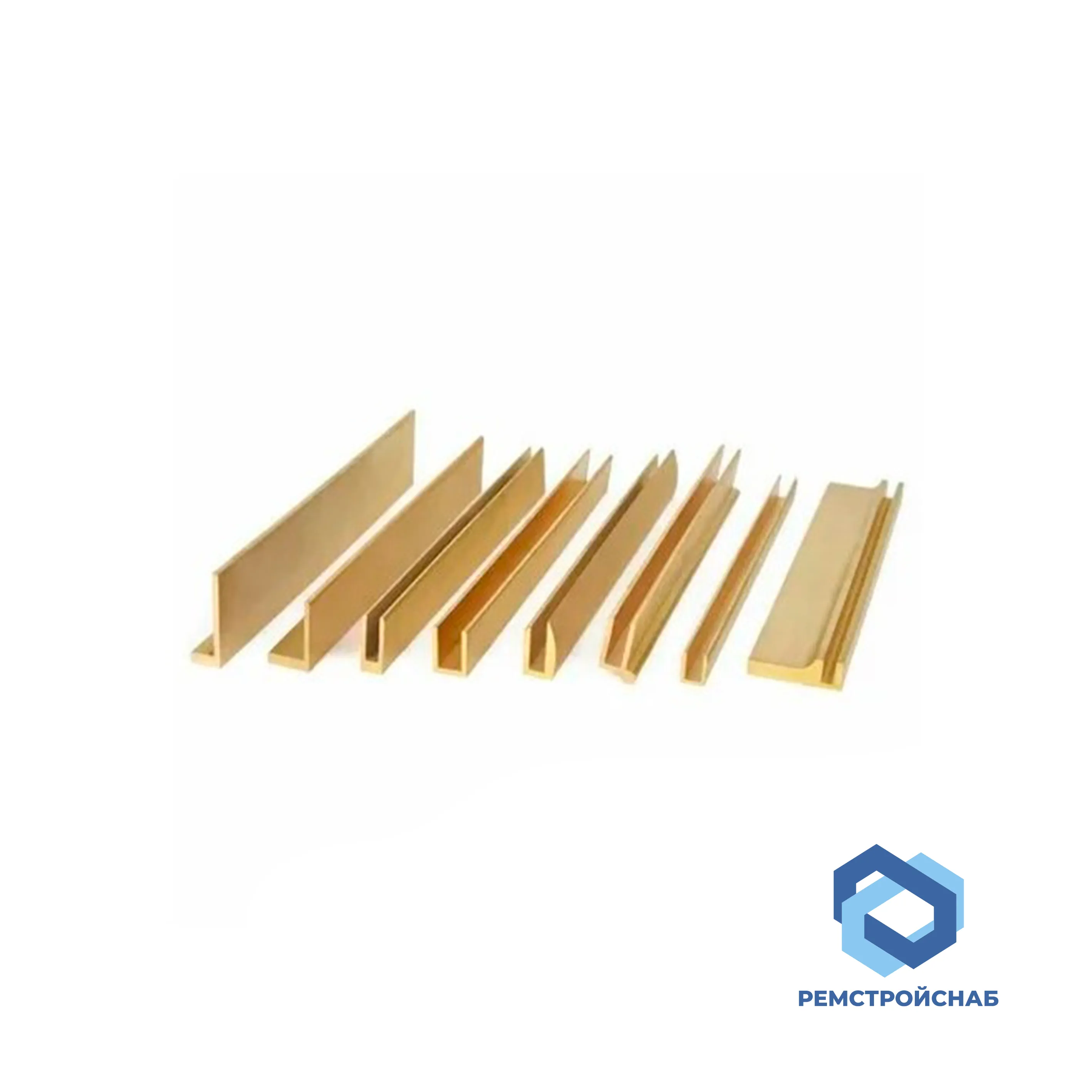 Латунный профиль прессованный ЛС59-1 24.5x12.5 мм ТУ 48-21-157-72 гибкий Латунный профиль прессованный ЛС59-1 24.5x12.5 мм ТУ 48-21-157-72 гибкий