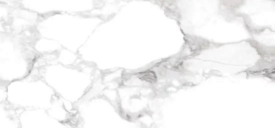 Керамогранит белый глянцевый вид 2 под мрамор 1х60х120 см