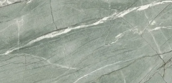 Керамогранит зеленый сатиновый под мрамор 0,65х60x120 см