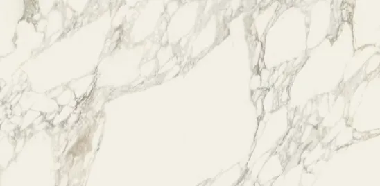 Керамогранит белый сатиновый вид 5 под мрамор 0,9х60х120 см