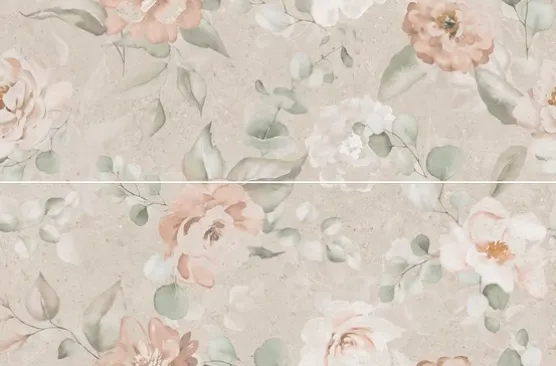 Керамогранит бежевый матовый обрезной под камень 1х80х120 см