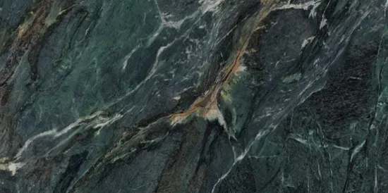 Керамогранит зеленый глянцевый под мрамор 1,05х60х120 см