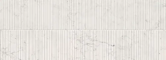 Плитка белая матовая вид 1 под мрамор 1,03х45х120 см