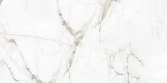 Керамогранит белый структурный ретифицированный под мрамор 1х60х120 см