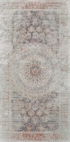 Керамогранит Ковер мультиколор матовый декорированный под ткань 1,1х119,5х238,5 см