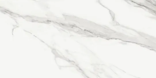 Керамогранит белый матовый вид 4 под мрамор 1х60х120 см