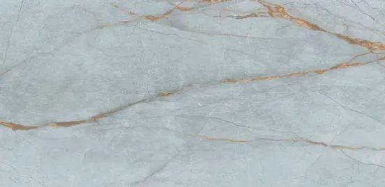 Керамогранит голубой матовый под мрамор 1х60х120 см