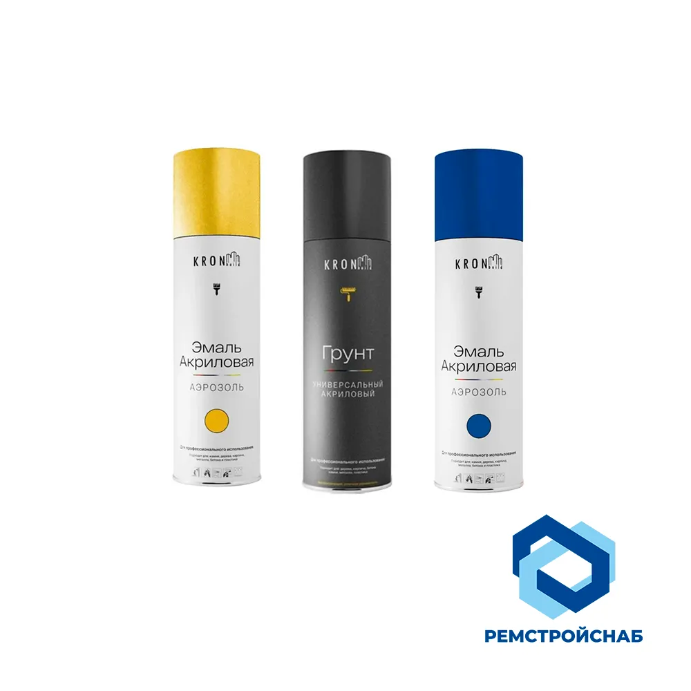 Эмаль акриловая RAL 3011 коричнево-красный глянец 520 мл.