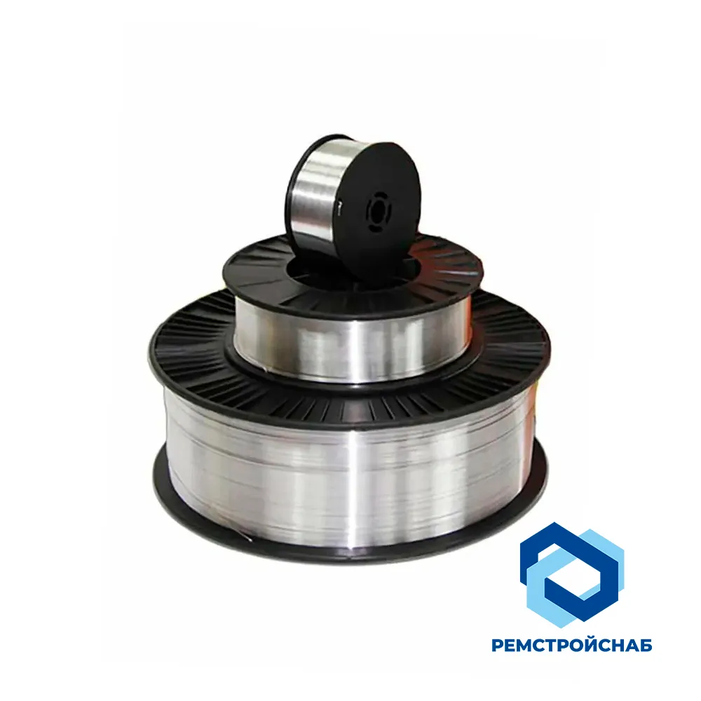 Проволока сварочная высоколегированная Св-06Х19Н10М3Т 0.8 мм ГОСТ 2246-70 с поперечным сечением