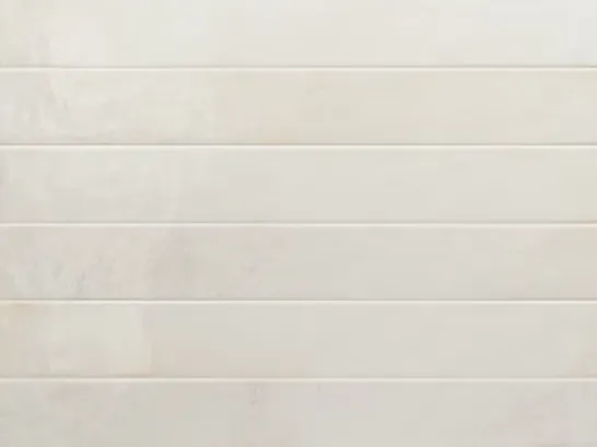 Плитка белая глянцевая под кирпич 5х40 см