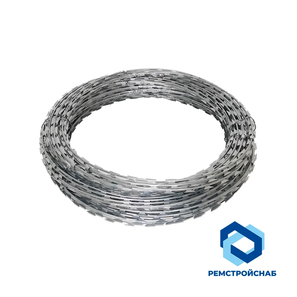 Армированная колючая лента АКЛ-500П Репейник 6х2,5 мм ТУ 5212-001-70272065-07