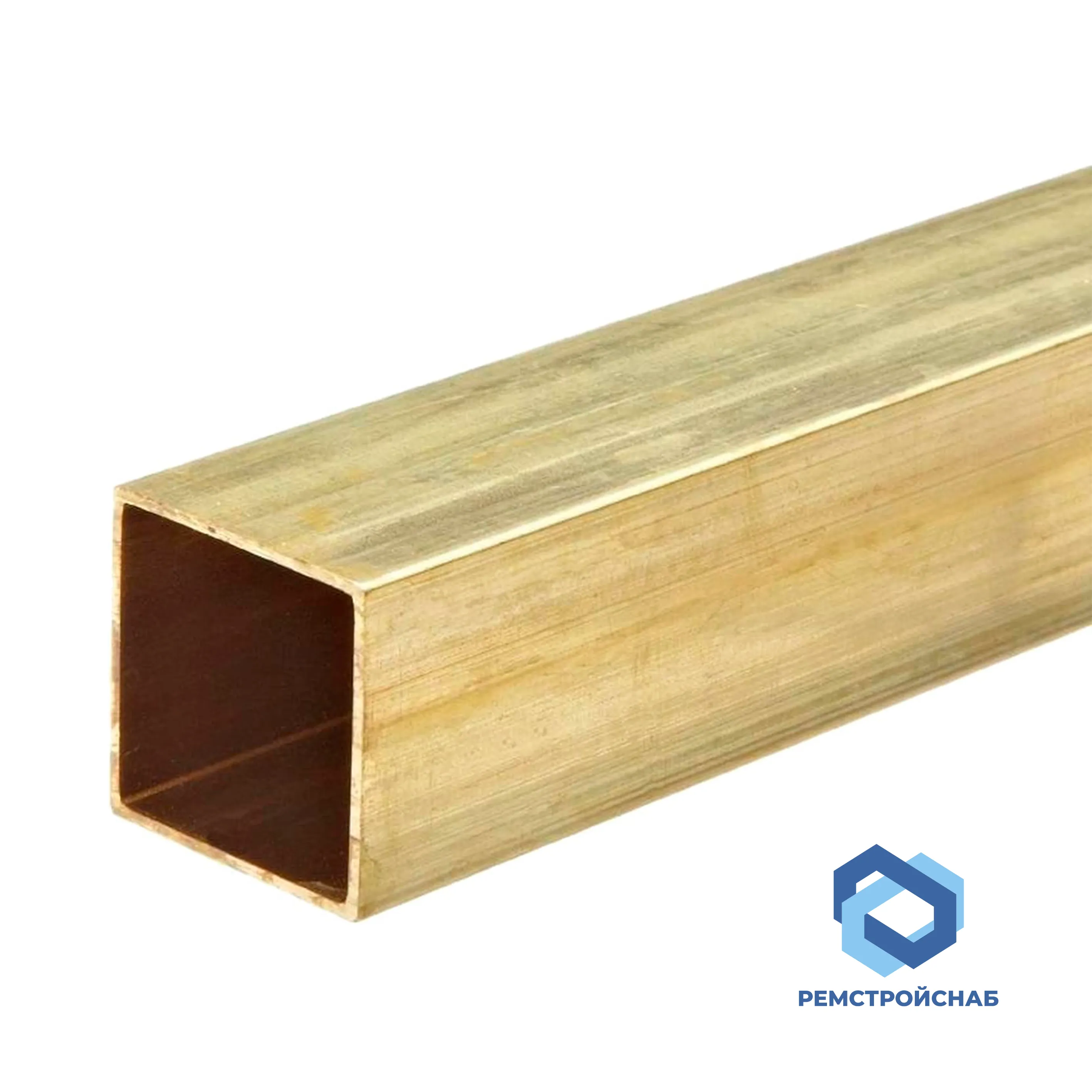 Труба латунная профильная круглая Л96 60x60x6 мм ДКРНП Труба латунная профильная круглая Л96 60x60x6 мм ДКРНП