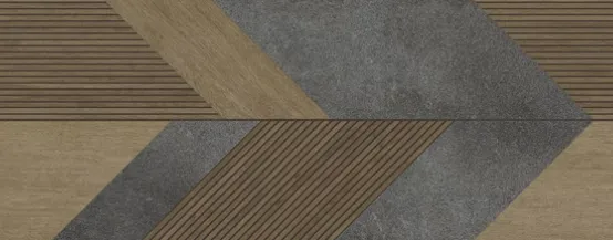 Плитка бежевая матовая вид 3 под дерево 1х59,6х150 см