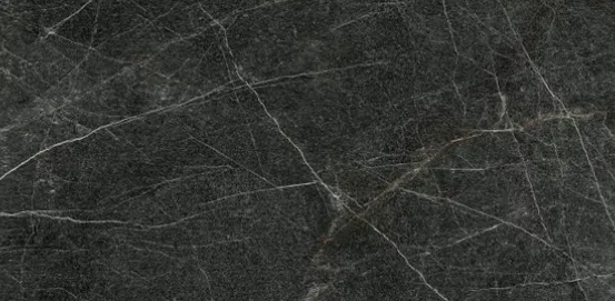 Керамогранит черный матовый вид 2 под мрамор 1х60х120 см