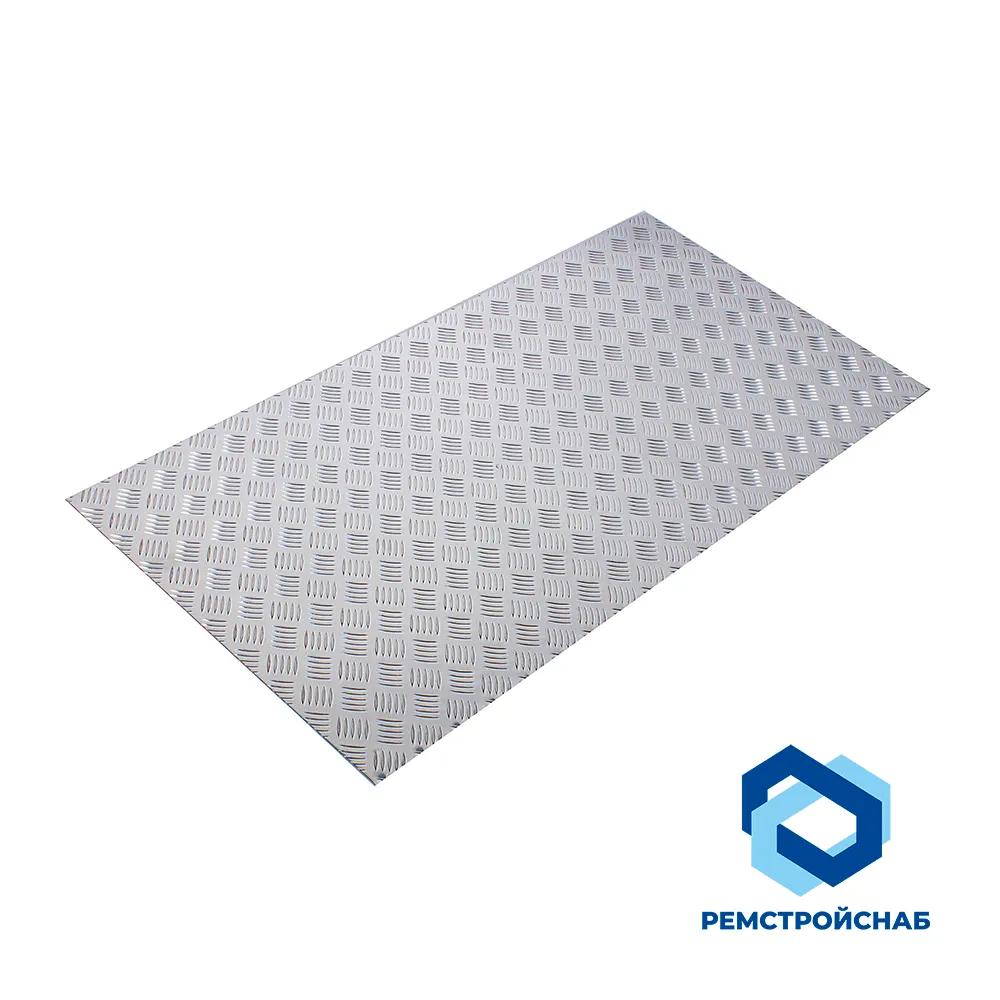 Лист рифлёный КВИНТЕТ 5x1200x2500 ГОСТ 8568 - 77