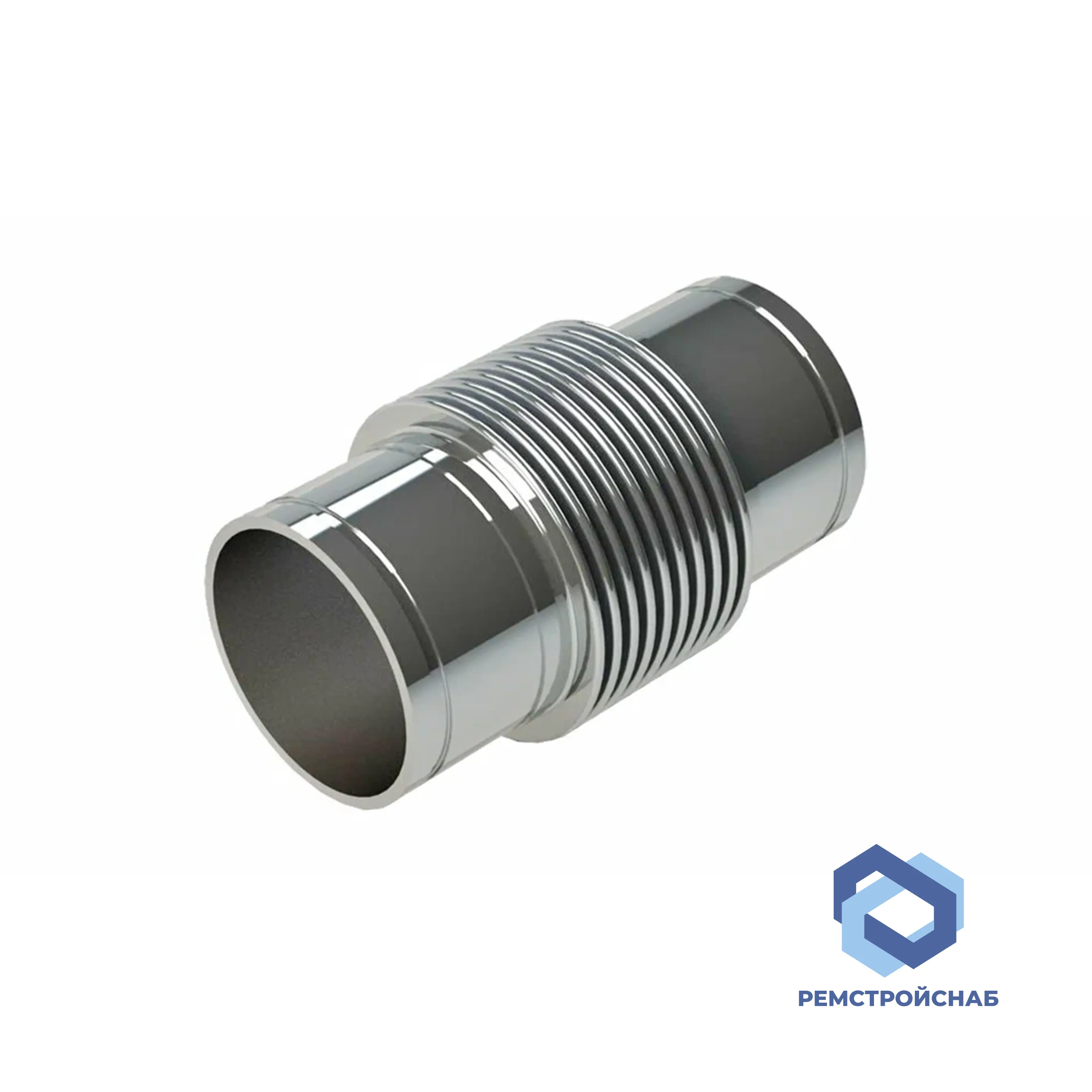 Компенсатор сильфонный осевой многослойный с внутренним экраном КСО.3 50-16-60 L 240 мм