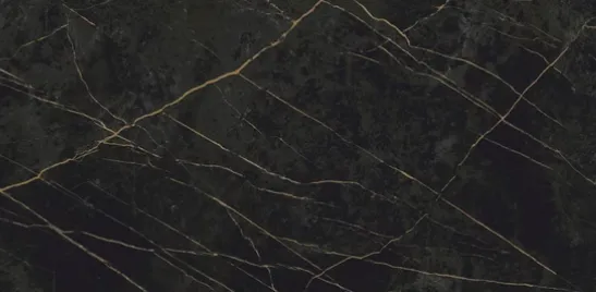 Керамогранит черный матовый вид 3 под мрамор 1х60х120 см