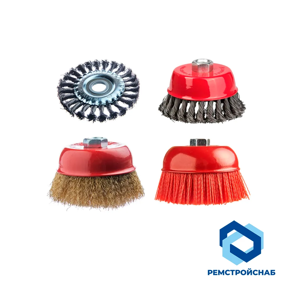 Щетка чаш. круч. проволока стальная для УШМ 125мм М14