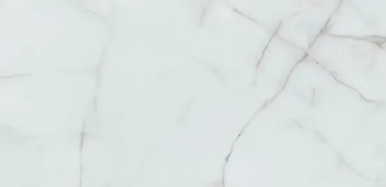 Керамогранит белый глянцевый вид 1 под мрамор 1,05х60х120 см