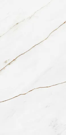 Керамогранит белый LLR легко-лаппатированный вид 1 под мрамор 1х60х120 см