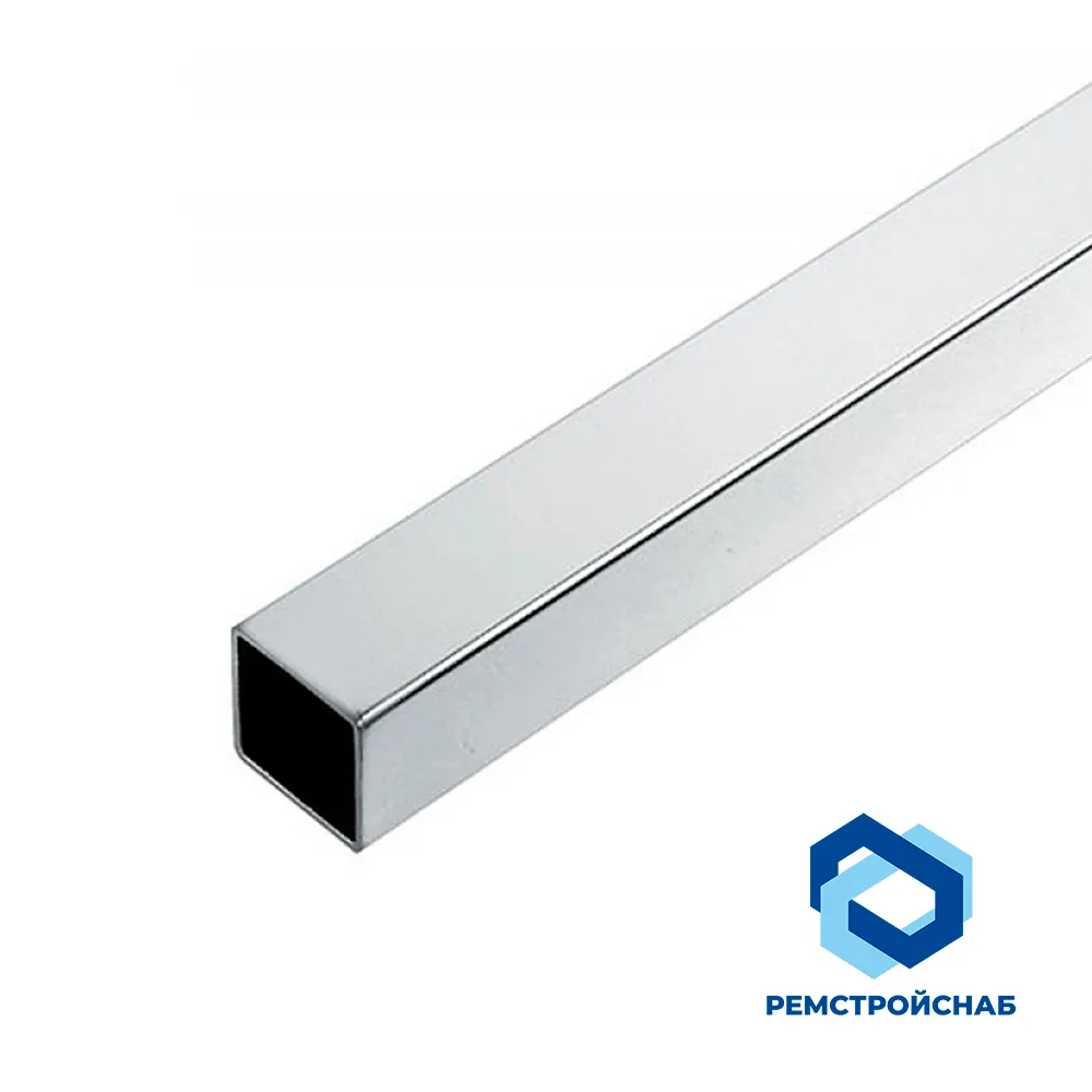 Алюминиевая квадратная труба АМц 18х18х2 мм ГОСТ 18475-82 серебристо-белая
