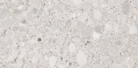 Керамогранит белый матовый терраццо 1,05х60х120 см