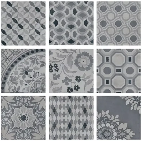 Керамогранит серый матовый вид 2 под бетон 0,8х30х30 см