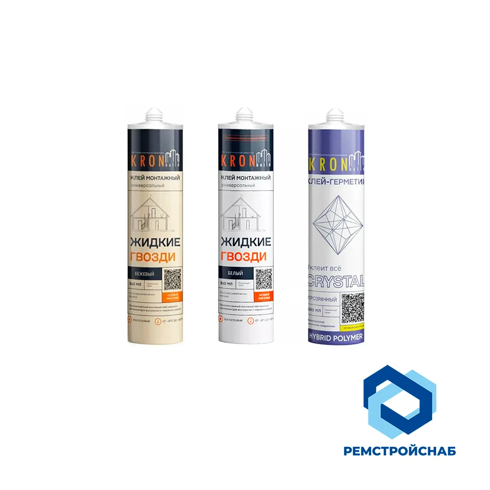 Клей-герметик на основе гибридных полимеров Crystal (прозрачный) Клей-герметик на основе гибридных полимеров Crystal (прозрачный)