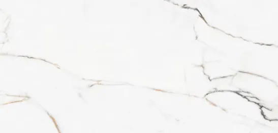 Керамогранит белый матовый вид 3 под мрамор 1,05х60х120см