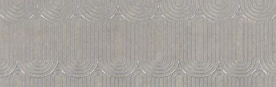 Керамогранит серый матовый декорированный обрезной под камень 0,9х25х75 см