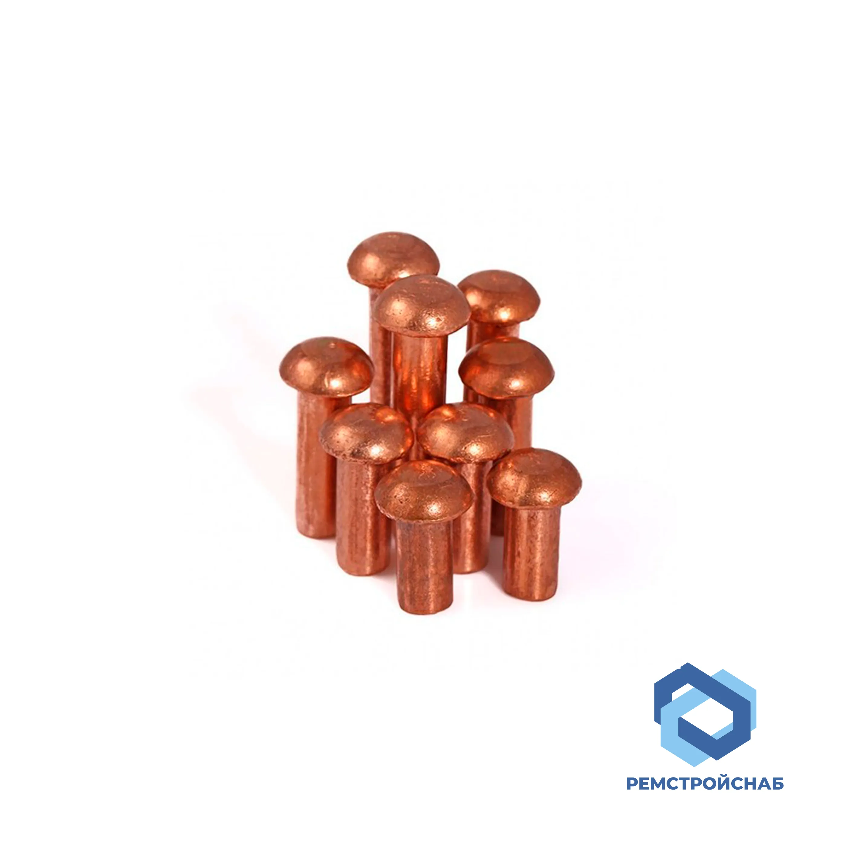 Заклепки медные МТ 6x12 ГОСТ 10299-80