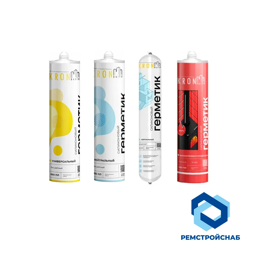 Герметик нейтральный (бесцветный) 280 мл.