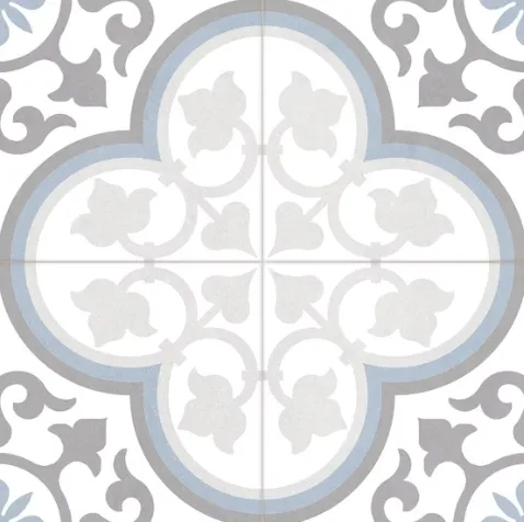 Керамогранит серый матовый вид 2 пэчворк 0,95х45х45 см