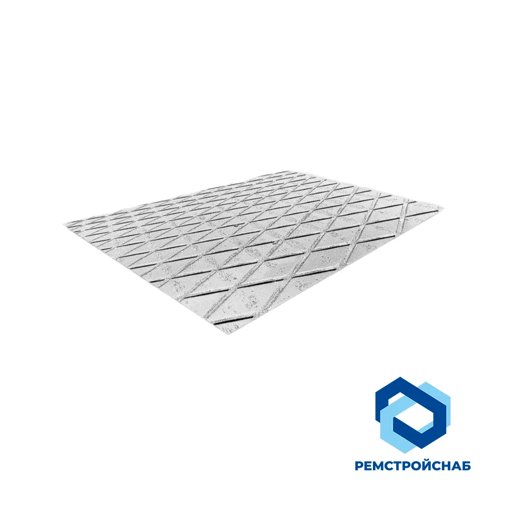 Лист ромбический Ст3пс 3х4 мм ГОСТ 8568-77 горячекатаный