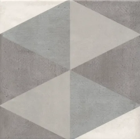 Керамогранит мультиколор матовый под бетон 6,9х20х20 см