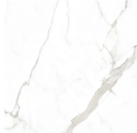 Керамогранит белый сатиновый под мрамор 0,8х100х100 см