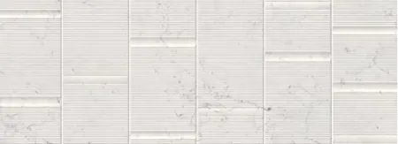 Плитка белая матовая вид 2 под мрамор 1,03х45х120 см