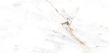 Керамогранит белый глянцевый под мрамор 1х59х119 см