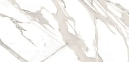 Керамогранит белый LLR легко-лаппатированный вид 8 под мрамор 1х60х120 см