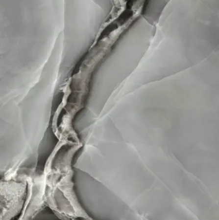 Керамогранит серый глянцевый вид 2 под мрамор 0,9х90х90 см