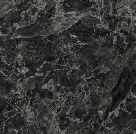 Керамогранит серый лаппатированный обрезной под мрамор 1,1х80х80 см