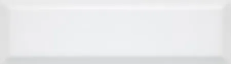 Плитка белая глянцевая моноколор 0,92х8,5х28,5 см