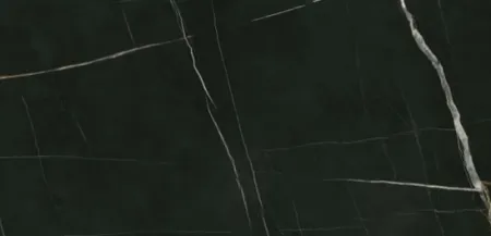 Керамогранит черный матовый вид 1 под мрамор 1х60х120 см